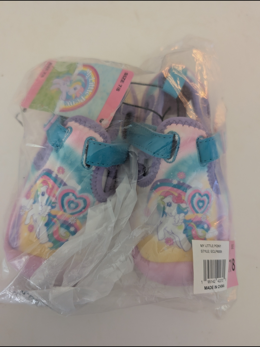 My Little Pony Kids Water Shoes - Pink, Purple, Blue, Yellow